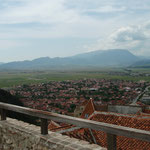 Ausblick von einem der zahlreichen Schlösser