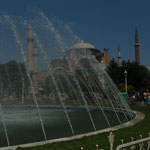 Blick zur Hagia Sofia