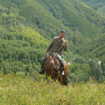 Ein Kazachischer Cowboy