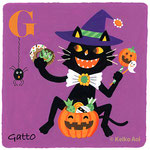 [ G ] gatto 猫   cat,  goloso  食いしん坊  glutton