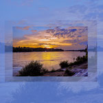 Abend an der Donau