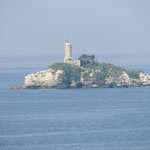 Kleine Leuchtturminsel vor Korfu