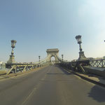 Die Kettenbrücke in Budapest