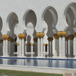Sheik Zayed Grand Mosque - ein Traum in weiß