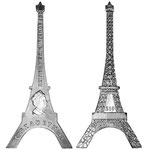 Moneta che rappresenta la Torre Eiffel, delle Isole Vergini Britanniche,2013