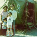 Home was Tent #8, Camp Pendleton, California, 1975