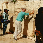 an der Klagemauer in Jerusalem