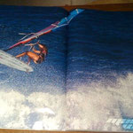 DOUBLE PAGE, SURF A VELA, SPAIN, 2012
