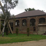 machinezaal, deels gerestaureerd