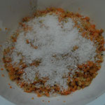 5:1 - Suppengemüse:Salz - hinzu gefügt