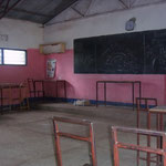 Heute: Ein frisch gestrichenes Klassenzimmer.