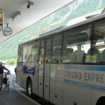 Bus von Zernez nach Livigno