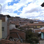 Aussicht vom Balkon der Sprachschule (Acupari)
