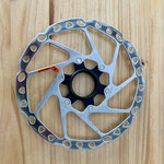 Verfärbte Bremsscheibe