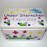 Erinnerungsbox klein weiss
