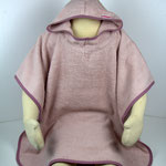 Bade-Poncho peachrosa