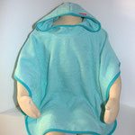 Bade-Poncho blaugrün