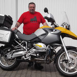 07.04.2014: Siegfried Eckert aus Wehr mit seiner BMW R 1200 GS