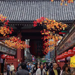 Herbstdekoration, Asakusa