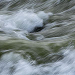 Fließstudie am Fluss Piteälven
