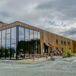 Das Hauptgebäude der Destillerie