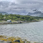 LEO auf dem Stellplatz am Fjord
