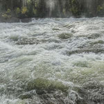 Stromschnellen des Flusses Piteälven "Storforsen" 