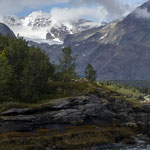 Einer der Gletscher in diesem Gebiet