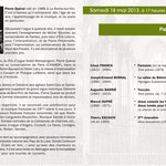 18 mai 2013 : Pierre QUEVAL