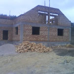 Строительство дома с фундаментом, Айкаван, Симферополь,2011 год
