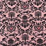 Jersey rosa Scherenschnitt
