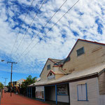 Klassische Straßenansicht in Broome - hier das "Sun Pictures" cinema