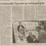 artikel over Bakker Top Plompetorengracht - in opdracht van werkgroep Direkte Voorzieningen