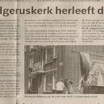 artikel over Ludgerus-schildering - in opdracht van werkgroep Direkte Voorzieningen