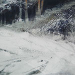 nieve VII - acuarela 18X25cm