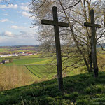 Drei-Kreuzels-Berg mit den 3 Pestkreuzen