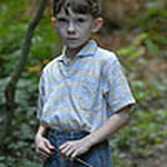 Young actor James Wilson as Simon, in Gone Fishing.