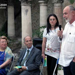 Intervento del Maestro Ceramista Mimmo Vestita (Foto di F. Paolo Occhinegro)