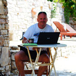 Zeit zum Schreiben: Urlaub in Koroni/ Griechenland