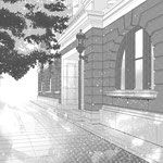 【背景トレス】2018年製作。デジタル（clipstudiopaint）