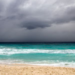 Strand Grand Anse auf La Digue (Seychellen)
