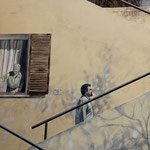 Treppe in Lanusei (Sardinien)