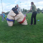 Sumo Wrestling at the Family Fun Day