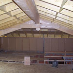 Charpente traditionnelle en assemblage