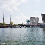 Die Klappbrücke in Kappeln.