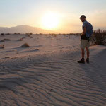 Late afternoon in the sandblown dunes.