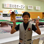 男子ベストアマ：杉本優太