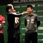 決勝日のJRタワー・パセオB1F・テルミヌス広場特設会場。照屋勝司