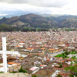 Blick über Cajamarca