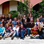 Die Seminargruppe - 18 aus Ecuador, Flo und ich aus Perú